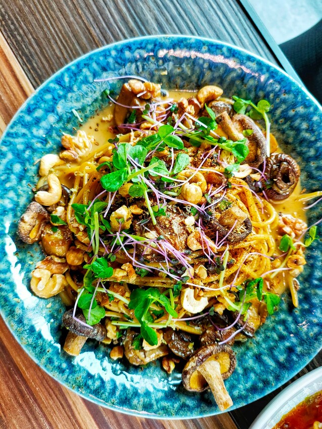 15盎司牛排,中茂新天地美食,好拍照,帕朵拉義式餐廳,桃園下午茶,桃園披薩,桃園美食,桃園藝文特區美食,素食,網美,義大利麵,草莓披薩 @民宿女王芽月-美食.旅遊.全台趴趴走