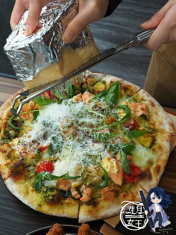 15盎司牛排,中茂新天地美食,好拍照,帕朵拉義式餐廳,桃園下午茶,桃園披薩,桃園美食,桃園藝文特區美食,素食,網美,義大利麵,草莓披薩 @民宿女王芽月-美食.旅遊.全台趴趴走