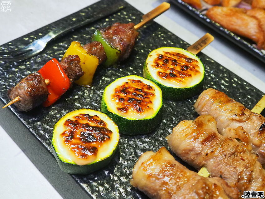 隱藏在市區的解憂秘所！點陸壹吧串燒餐酒館，點解憂特調配串燒，生啤無限暢飲~