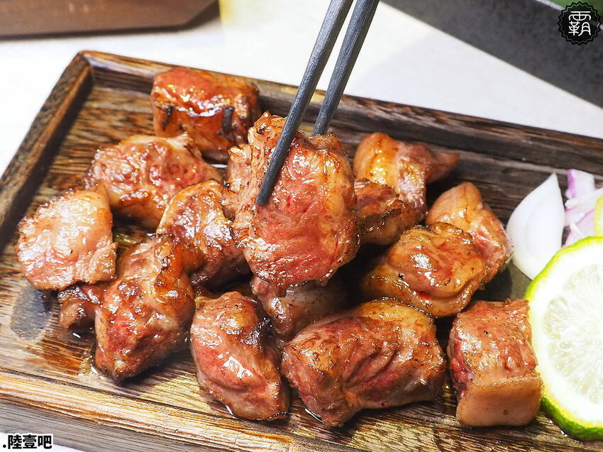 隱藏在市區的解憂秘所！點陸壹吧串燒餐酒館，點解憂特調配串燒，生啤無限暢飲~