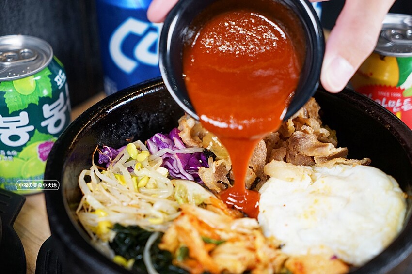 科博館必吃韓式料理，只要百元就能吃到道地韓式料理！必點石鍋拌飯，起司韓式炸雞，海鮮煎餅(免服務費)