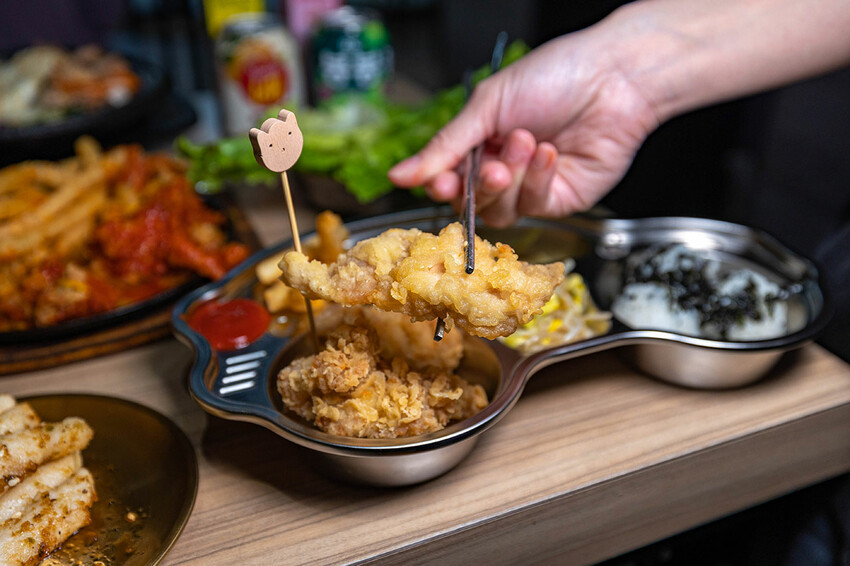 阿里郎韓式小館｜2025台中科博館美食推薦｜起司炸雞｜石鍋拌飯｜隱藏版台中韓式料理推薦｜台中西區美食推薦