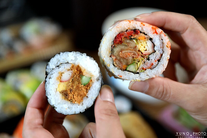 新竹縣竹北市銅板價開吃！真材實料高CP值外帶壽司 選擇多樣化 聚餐、野餐首選｜禾孟壽司坊文興店(新竹竹北外帶壽司推薦)