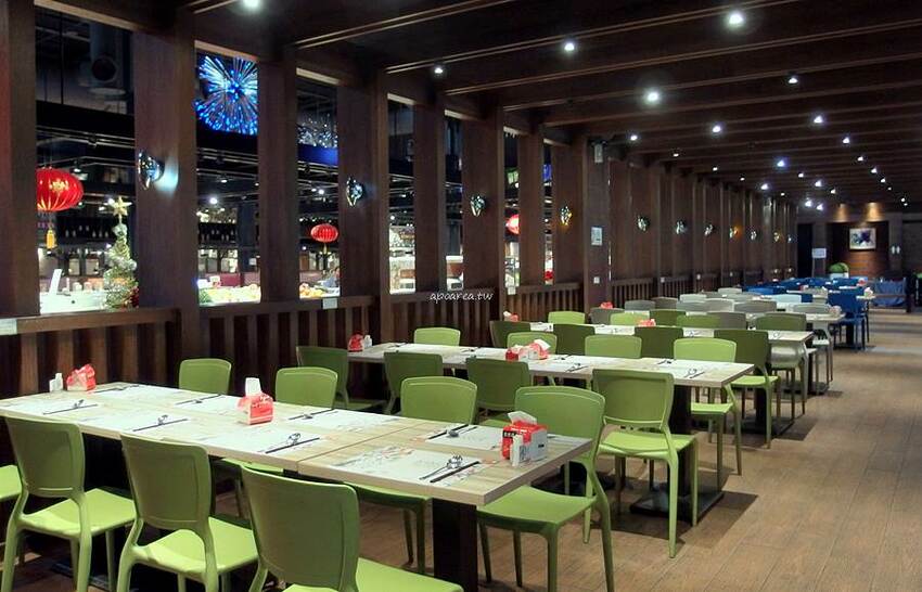 崇德路商圈最大自助式海陸百匯吃到飽，平午買二送一，除夕圍爐新選擇，近洲際棒球場，君宴百食匯 - 蘋果話日常