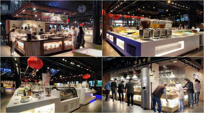 崇德路商圈最大自助式海陸百匯吃到飽，平午買二送一，除夕圍爐新選擇，近洲際棒球場，君宴百食匯 - 蘋果話日常