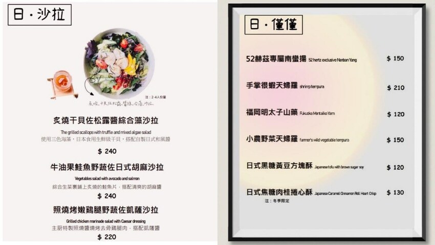 新竹新開幕咖啡廳『52赫茲珈琲 Hertz Café』，主要販售花式、手沖咖啡還有各式日式料理及下午茶，目前沒有用餐時間限制，且不取服務費！ - 阿華田的美食日記