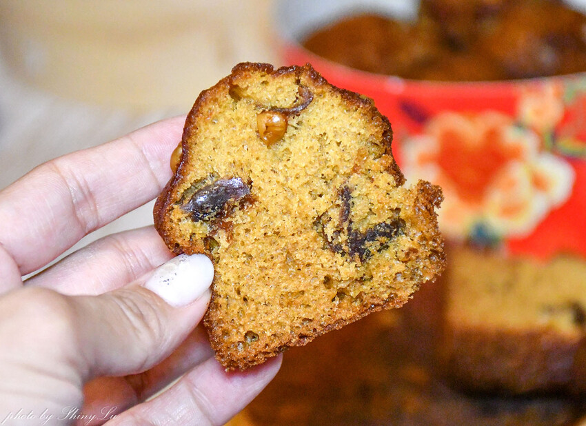 桂圓發糕，口感很扎實，桂圓香氣濃郁，但完全不甜膩