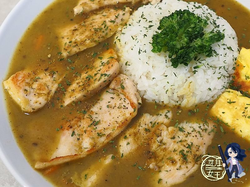 中原夜市,中原大學,中原美食,中原蔥燒包,中壢美食,千玖煨,咖哩飯,日式小店,蕃茄牛肉 @民宿女王芽月-美食.旅遊.全台趴趴走