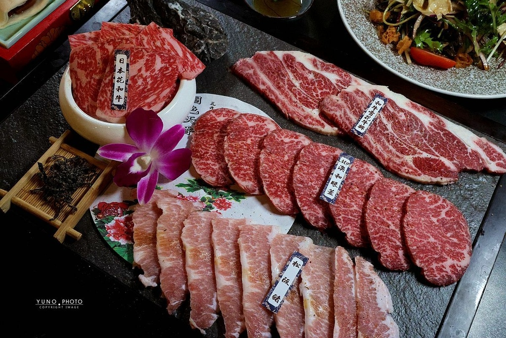 台中墨妃家京品燒肉~免費古裝體驗,高端肉品與創意手路菜的極致詩篇!