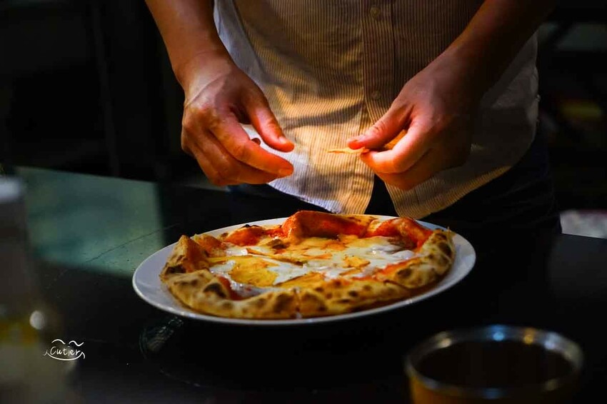 「藝享屋 」新竹巷弄的『異』國料理 窯烤披薩與健康料理 品茗順帶反璞歸真 新竹美食/窯烤披薩/健康餐/早午餐/下午茶 - Cutier吃飯中