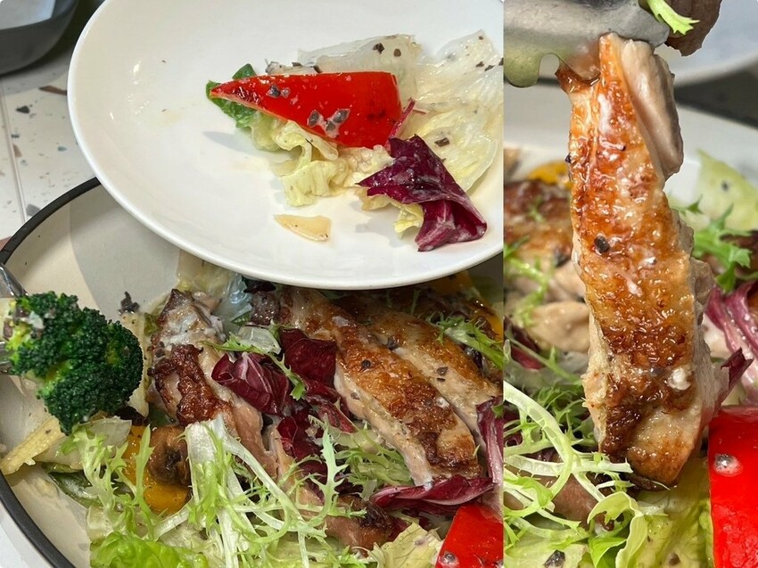 （中壢美食）義沐中壢中美店～蕃茄海鮮義大利麵、黑松露蕃茄野菇