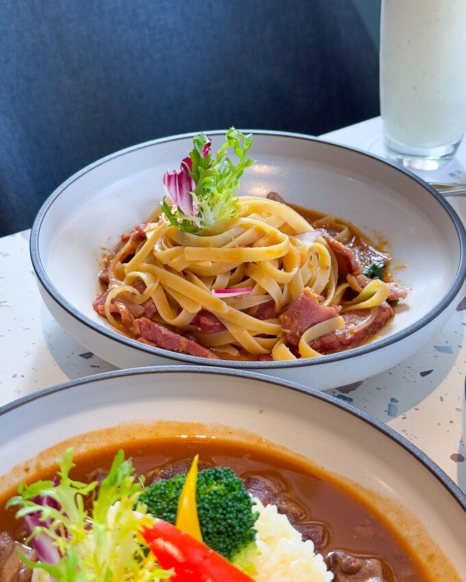 桃園市中壢區你沒吃過的中壢網美義式餐廳！位於火車站附近的義沐 - 安妮 Anny