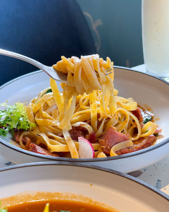 桃園市中壢區你沒吃過的中壢網美義式餐廳！位於火車站附近的義沐 - 安妮 Anny