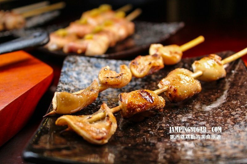 【台北中山區】筑紫日式串燒居酒屋 | 比熱炒還划算的台北居酒屋 ! 串燒只要銅板價,下酒菜不超過兩百元 @凱西跳跳糖の美食旅遊