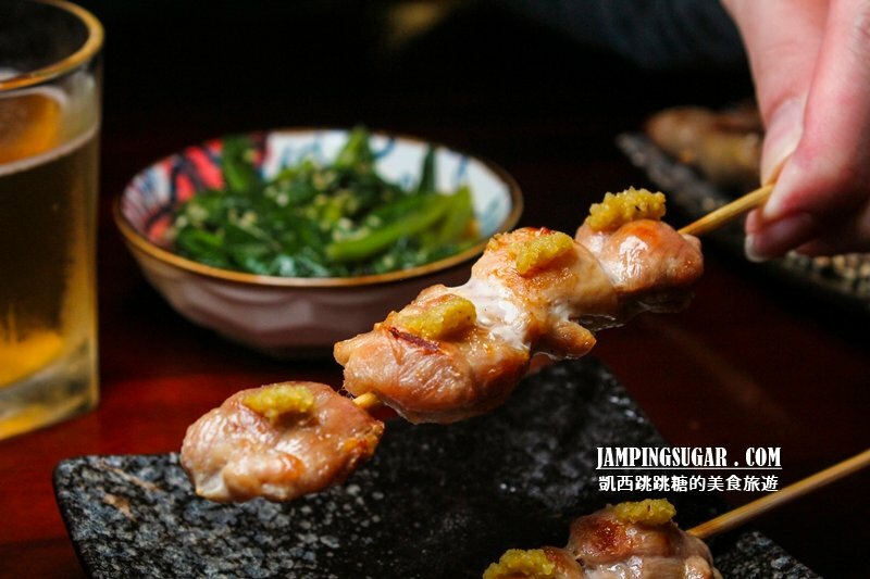 【台北中山區】筑紫日式串燒居酒屋 | 比熱炒還划算的台北居酒屋 ! 串燒只要銅板價,下酒菜不超過兩百元 @凱西跳跳糖の美食旅遊