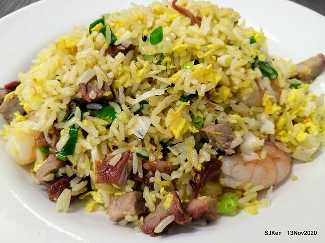 HK style fried rice at 「南港燒臘殿」, Taipei, Taiwan, SJKen, Nov 13, 2020.