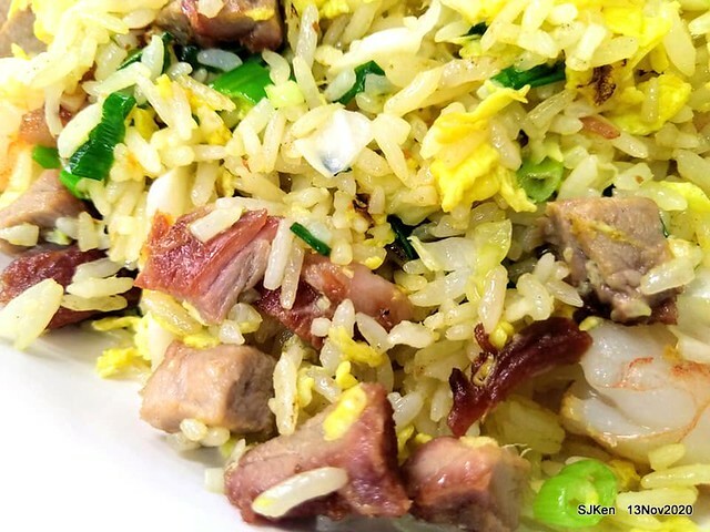 HK style fried rice at 「南港燒臘殿」, Taipei, Taiwan, SJKen, Nov 13, 2020.