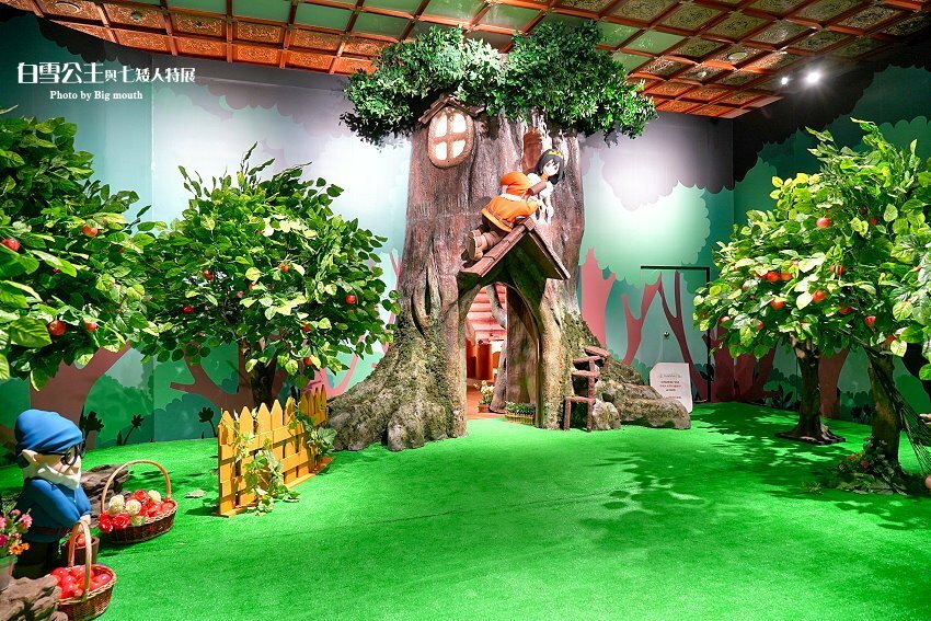 【台北展覽】格林童話-白雪公主與七矮人特展．走進童話故事好玩又促咪！