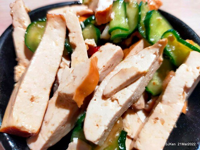 五訪「初面-北投石牌店」(Fried Chicken with Shrimp & tomato soup noodle)， Taipei, Taiwan, SJKen, Mar 21, 2022