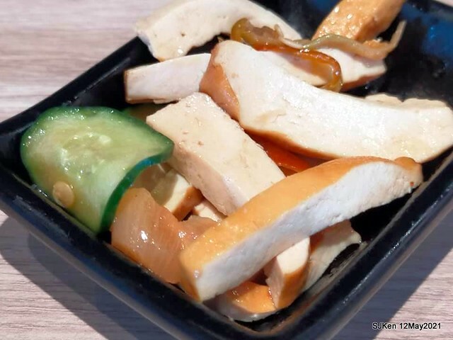 「初面-北投石牌店」(Fried Chicken with Shrimp & tomato soup noodle)， Taipei, Taiwan, SJKen, May 12, 2021