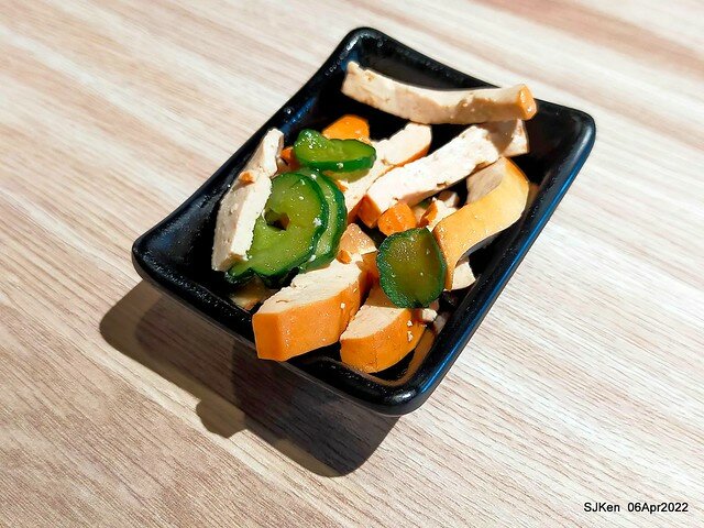 六訪五訪「初面-北投石牌店」(Tomato beef noodle & chili source )， Taipei, Taiwan, SJKen, Apr 6, 2022