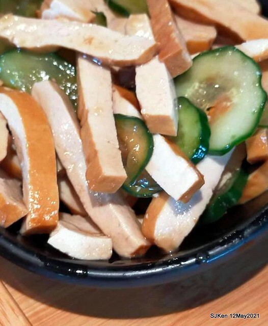 「初面-北投石牌店」(Fried Chicken with Shrimp & tomato soup noodle)， Taipei, Taiwan, SJKen, May 12, 2021