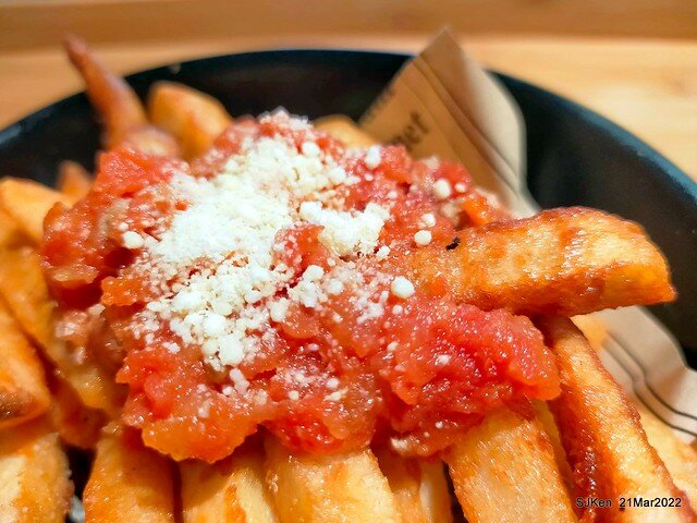 五訪「初面-北投石牌店」(Fried Chicken with Shrimp & tomato soup noodle)， Taipei, Taiwan, SJKen, Mar 21, 2022