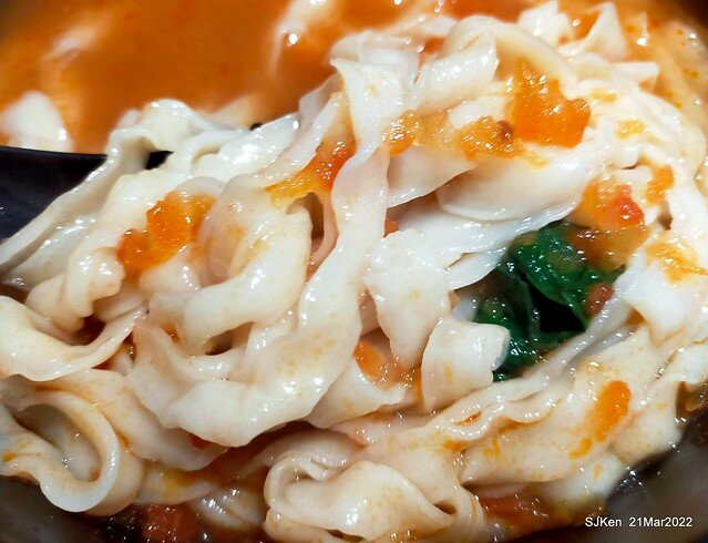五訪「初面-北投石牌店」(Fried Chicken with Shrimp & tomato soup noodle)， Taipei, Taiwan, SJKen, Mar 21, 2022