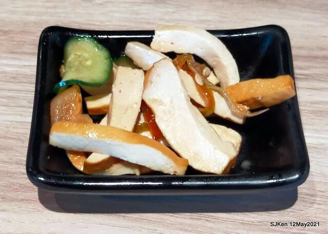 「初面-北投石牌店」(Fried Chicken with Shrimp & tomato soup noodle)， Taipei, Taiwan, SJKen, May 12, 2021