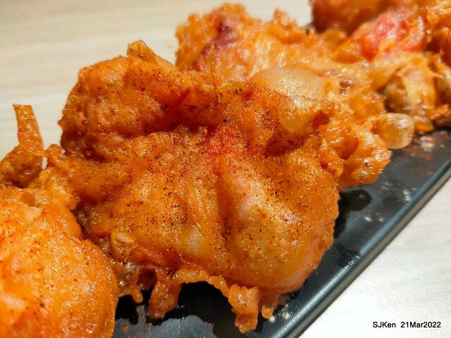 五訪「初面-北投石牌店」(Fried Chicken with Shrimp & tomato soup noodle)， Taipei, Taiwan, SJKen, Mar 21, 2022