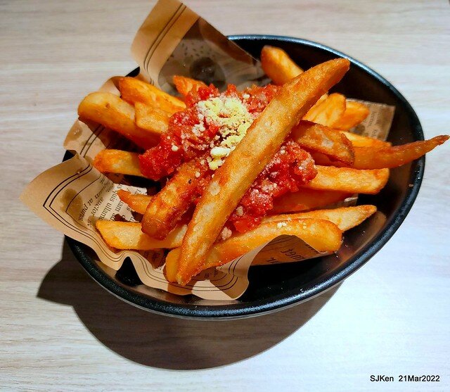 五訪「初面-北投石牌店」(Fried Chicken with Shrimp & tomato soup noodle)， Taipei, Taiwan, SJKen, Mar 21, 2022