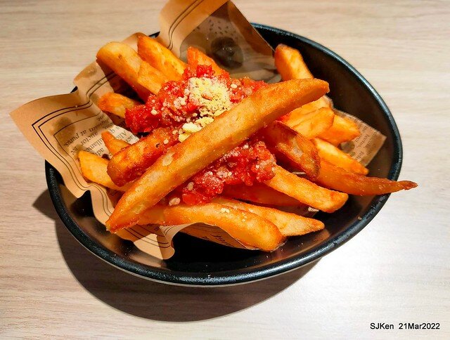 五訪「初面-北投石牌店」(Fried Chicken with Shrimp & tomato soup noodle)， Taipei, Taiwan, SJKen, Mar 21, 2022