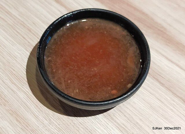 「初面-北投石牌店」(Beef noodle & radish with chicken soup )， Taipei, Taiwan, SJKen, Dec 30, 2021