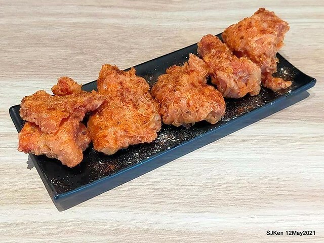 「初面-北投石牌店」(Fried Chicken with Shrimp & tomato soup noodle)， Taipei, Taiwan, SJKen, May 12, 2021