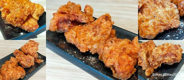 「初面-北投石牌店」(Fried Chicken with Shrimp & tomato soup noodle)， Taipei, Taiwan, SJKen, May 12, 2021