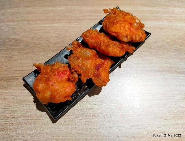 五訪「初面-北投石牌店」(Fried Chicken with Shrimp & tomato soup noodle)， Taipei, Taiwan, SJKen, Mar 21, 2022