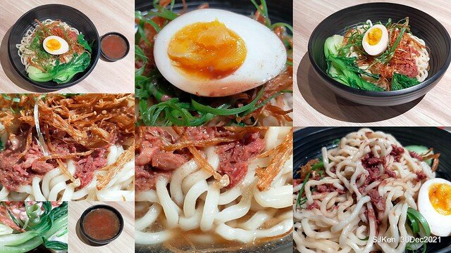 「初面-北投石牌店」(Beef noodle & radish with chicken soup )， Taipei, Taiwan, SJKen, Dec 30, 2021