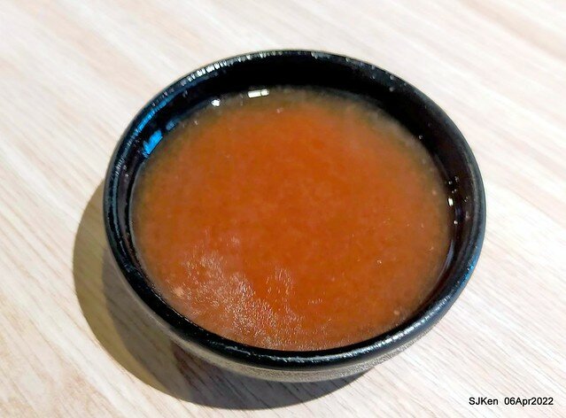 六訪五訪「初面-北投石牌店」(Tomato beef noodle & chili source )， Taipei, Taiwan, SJKen, Apr 6, 2022