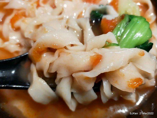 五訪「初面-北投石牌店」(Fried Chicken with Shrimp & tomato soup noodle)， Taipei, Taiwan, SJKen, Mar 21, 2022