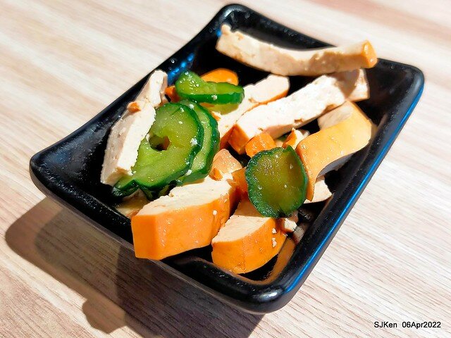 六訪五訪「初面-北投石牌店」(Tomato beef noodle & chili source )， Taipei, Taiwan, SJKen, Apr 6, 2022