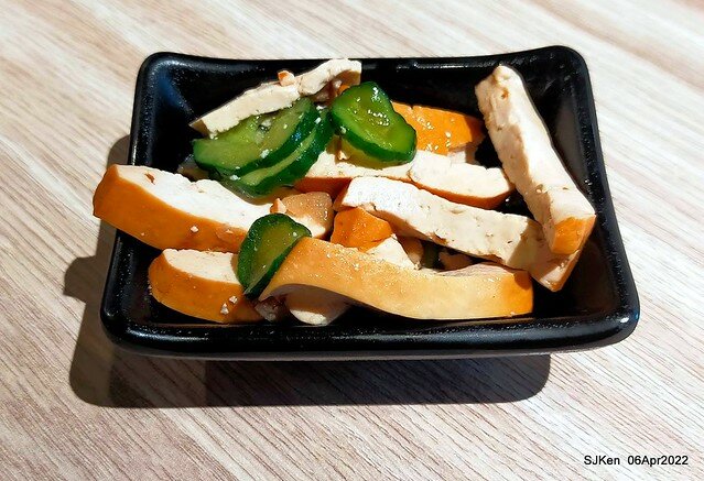 六訪五訪「初面-北投石牌店」(Tomato beef noodle & chili source )， Taipei, Taiwan, SJKen, Apr 6, 2022