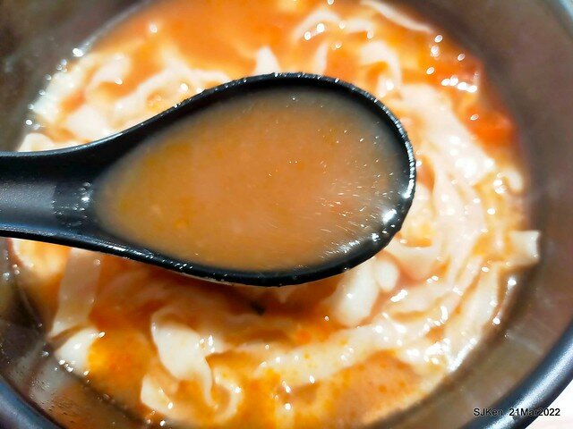 五訪「初面-北投石牌店」(Fried Chicken with Shrimp & tomato soup noodle)， Taipei, Taiwan, SJKen, Mar 21, 2022