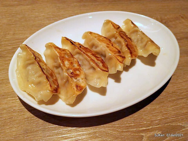 Dumpling & Combination Ankaka Ramen at Japanese dumpling & noodle store 「餃子の王將—台灣直營3號店(台北統一時代店)」, Taipei, Taiwan, SJKen, Jan 7, 2021.