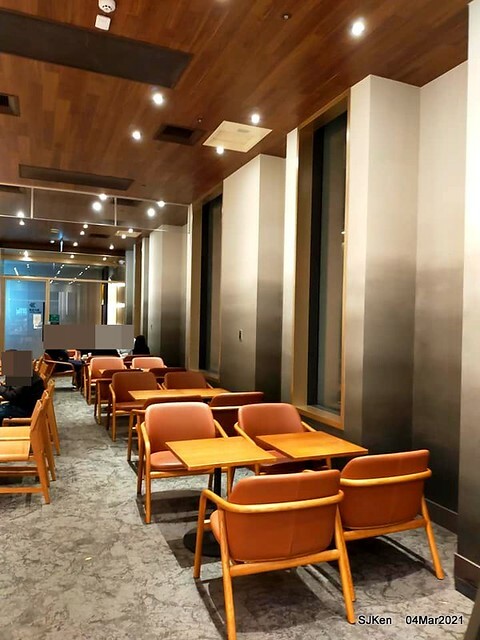 Starbucks coffee shop at Hotel Resonance - Taipei, Taipei,Taiwan, SJKen, Mar 4, 2021.