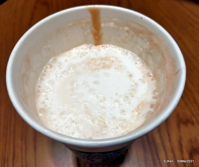 Starbucks coffee shop at Hotel Resonance - Taipei, Taipei,Taiwan, SJKen, Mar 4, 2021.