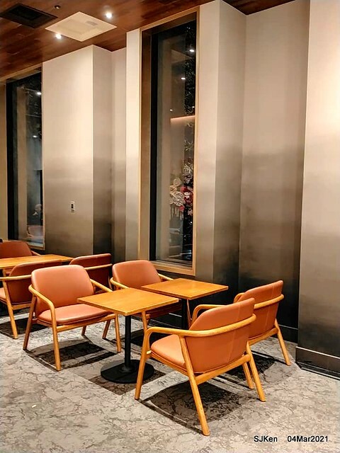 Starbucks coffee shop at Hotel Resonance - Taipei, Taipei,Taiwan, SJKen, Mar 4, 2021.