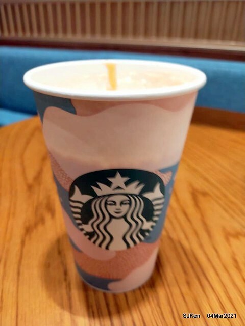 Starbucks coffee shop at Hotel Resonance - Taipei, Taipei,Taiwan, SJKen, Mar 4, 2021.