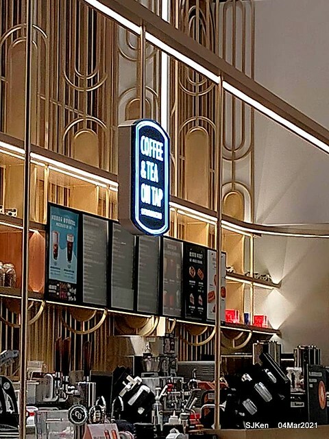 Starbucks coffee shop at Hotel Resonance - Taipei, Taipei,Taiwan, SJKen, Mar 4, 2021.