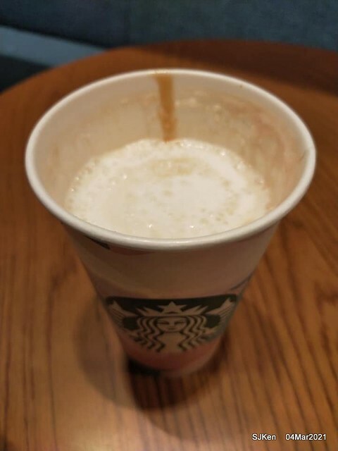 Starbucks coffee shop at Hotel Resonance - Taipei, Taipei,Taiwan, SJKen, Mar 4, 2021.