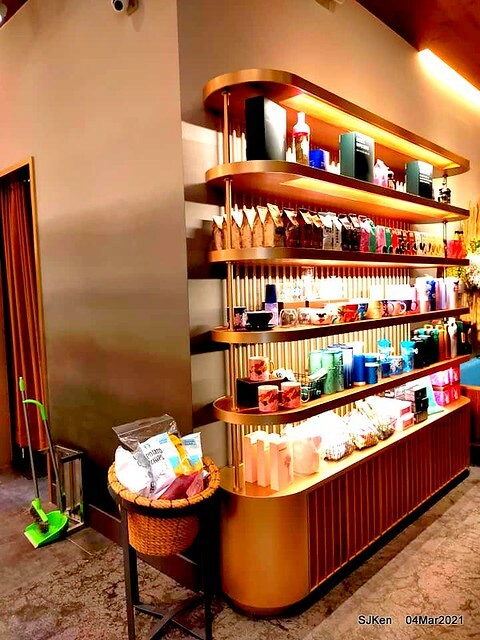 Starbucks coffee shop at Hotel Resonance - Taipei, Taipei,Taiwan, SJKen, Mar 4, 2021.